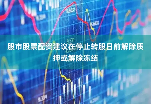 股市股票配资建议在停止转股日前解除质押或解除冻结
