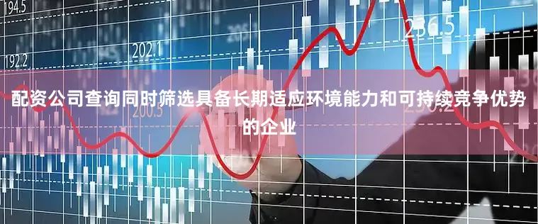 配资公司查询同时筛选具备长期适应环境能力和可持续竞争优势的企业